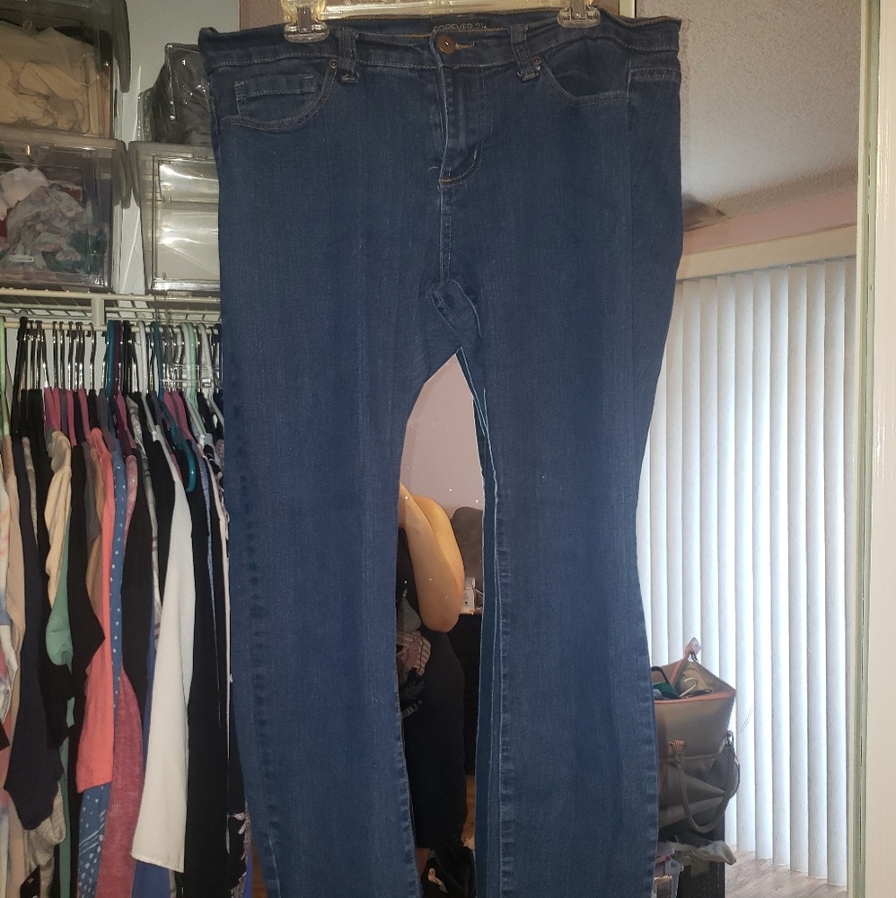 Forever21 Plus Size 14 Blue Jean's (Short)